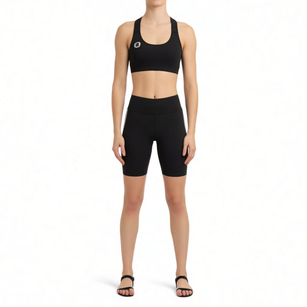 Running Gear Junior - Fitness-yogashorts met hoge taille voor dames,