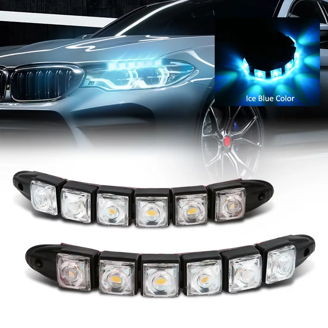 Running Headlamp Led - 2 STKS LED Waterdichte DRL Licht