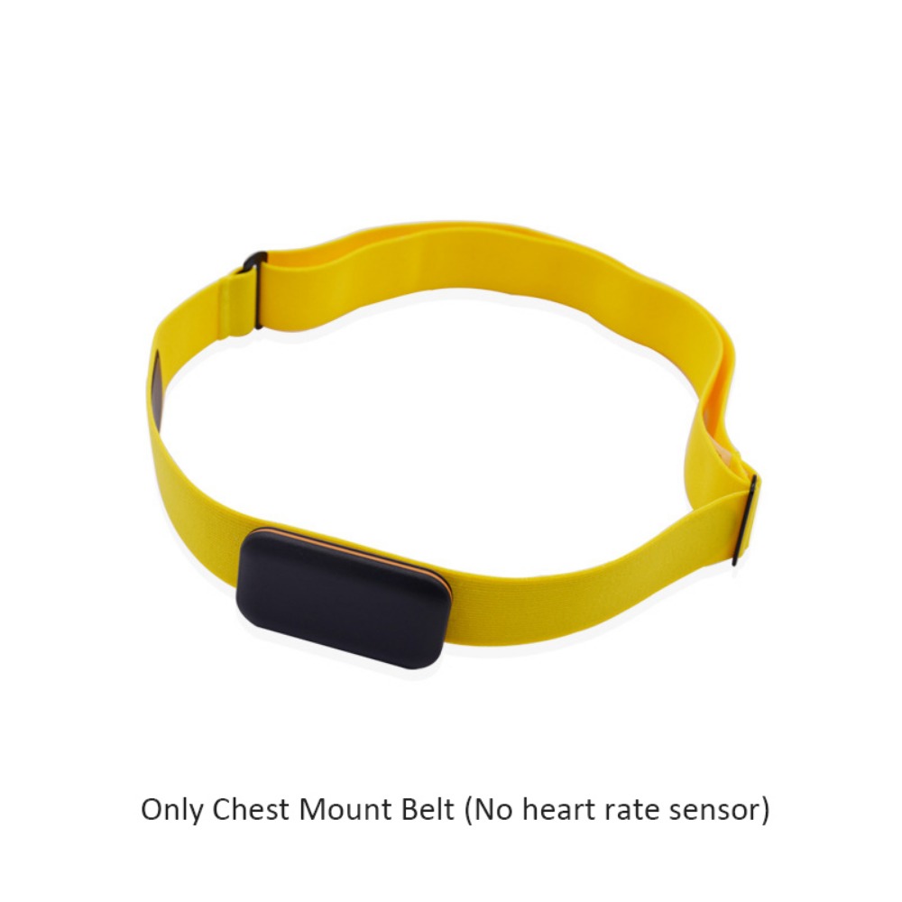 Heart Rate Strap Chest - Siliconen + vezel hartslagmeterband Meerkleurige verstelbare