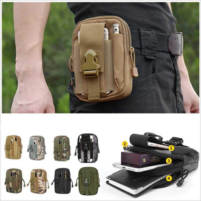 Running Gear Backpack - Kleine Molle Pouch Heuptas Telefoonhouder Outdoor