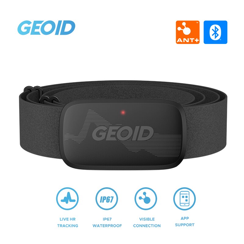 Heart Rate Strap Chest - GEOID HS500 Hartslagmeter Fitnessapparatuur Ant Bluetooth