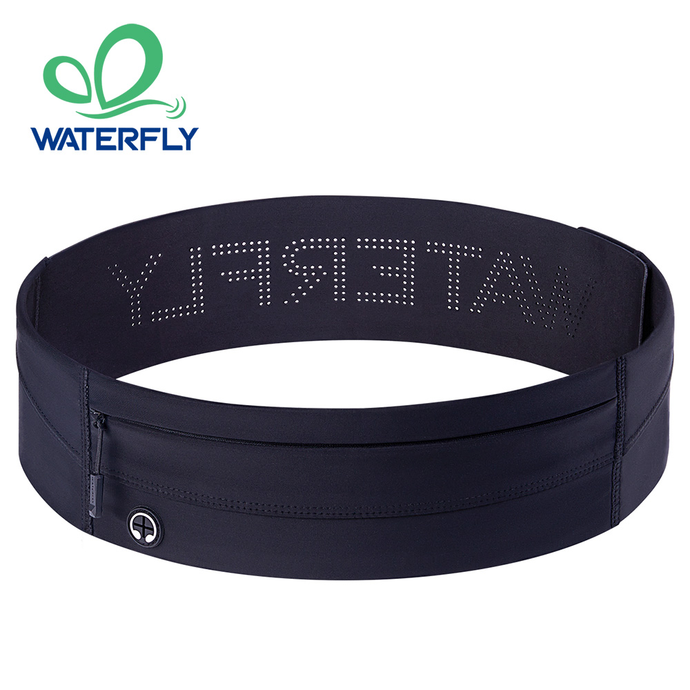 Running Gear Holder - WATERFLY hardloopriem heuptasje slanke elastische sport