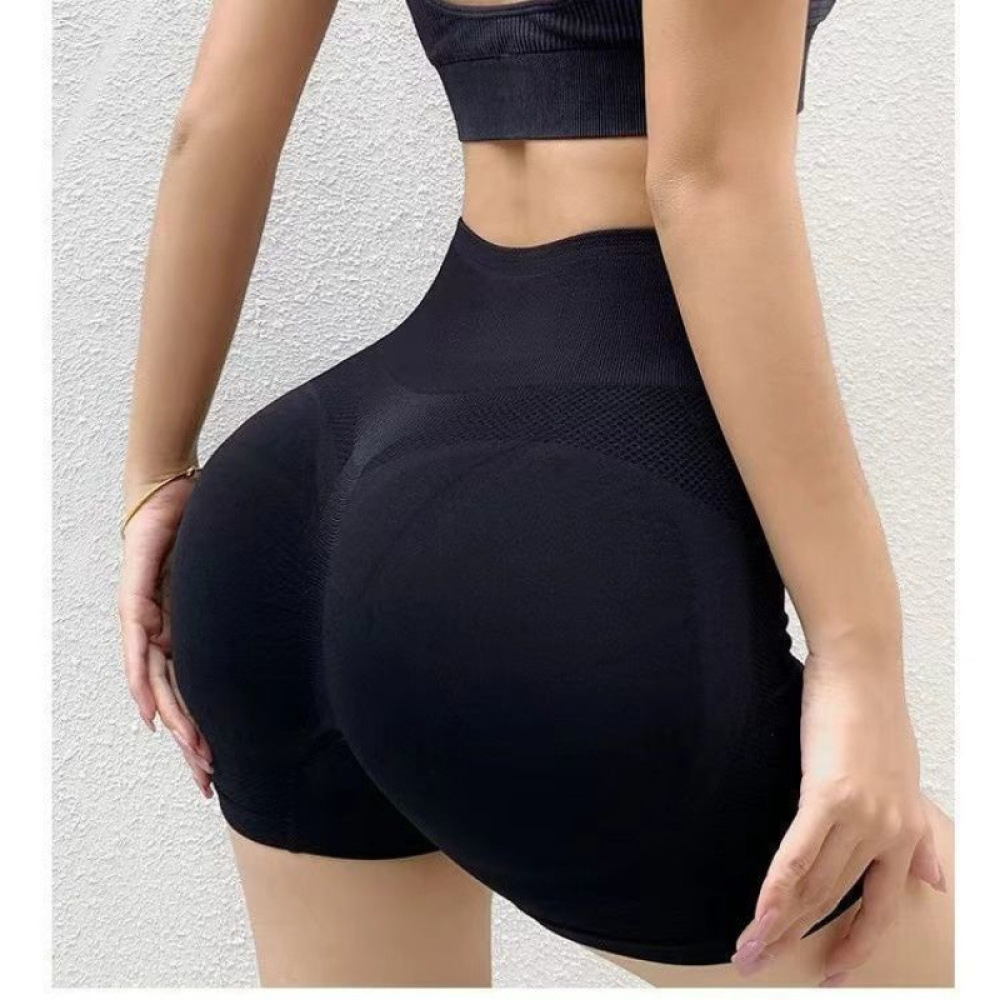 Running Gear Junior - Yogashorts met hoge taille voor dames,