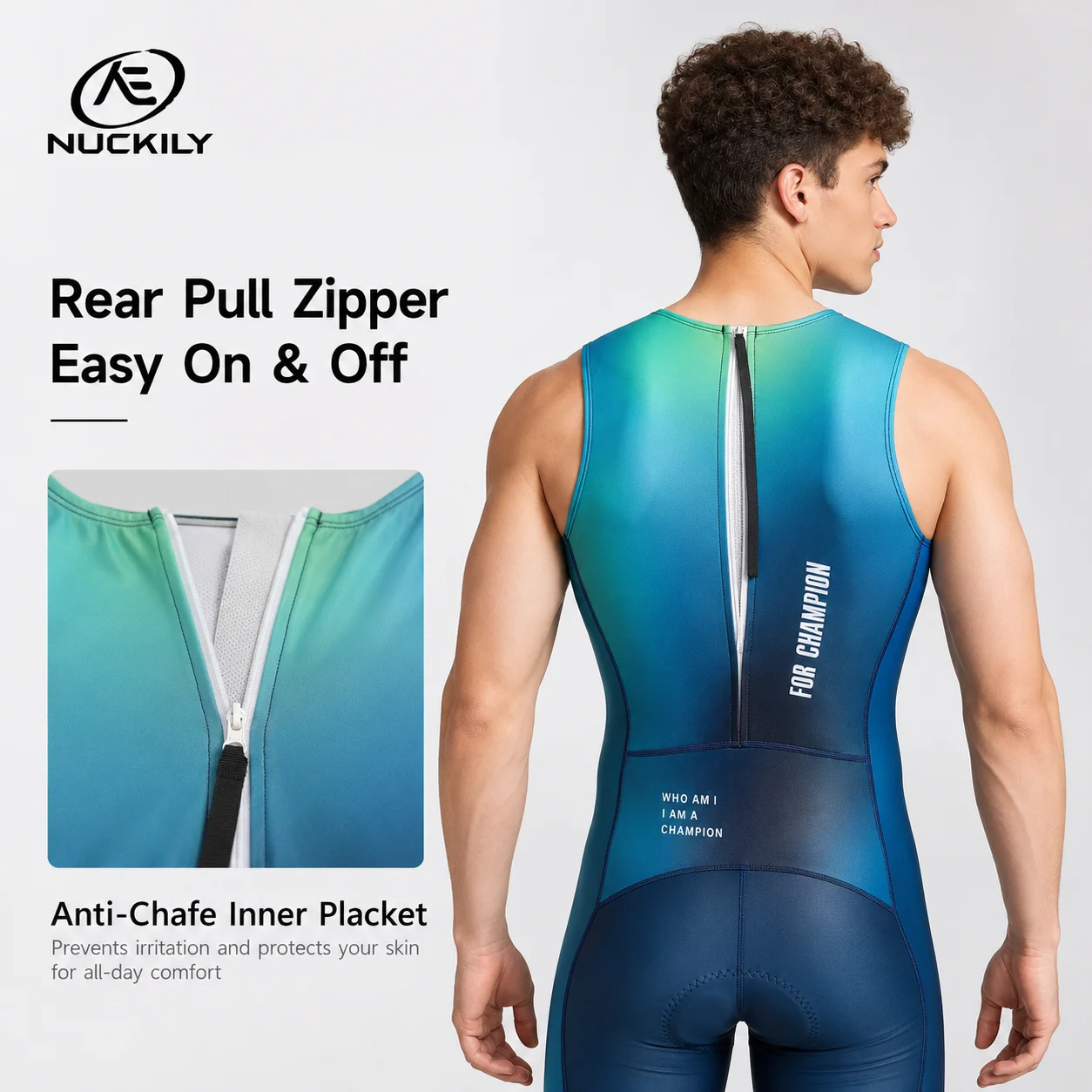 NUCKILY Triatlonpak Mouwloos J - Running Gear Youth recensie en prijs