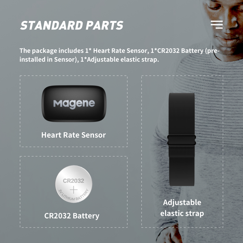 Magene H64 Hartslagmeter Mover - Heart Rate Strap Chest recensie en prijs