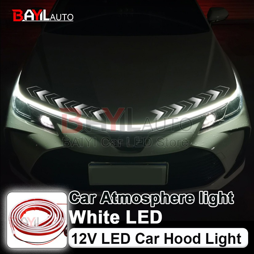 12V Witte Auto Kap Lichtstrip, - Running Headlamp Led recensie en prijs