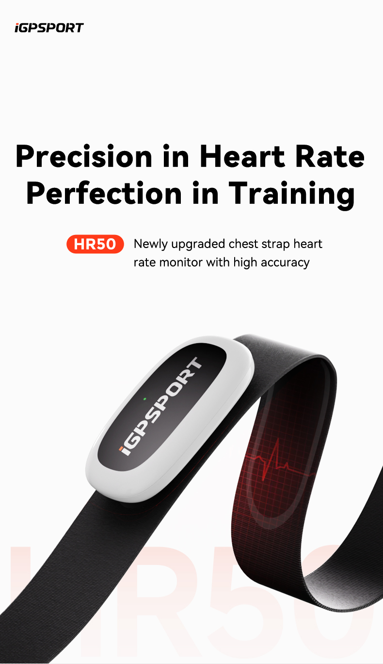 IGPSPORT HR50 Hartslagmeter Bo - Heart Rate Strap Chest recensie en prijs