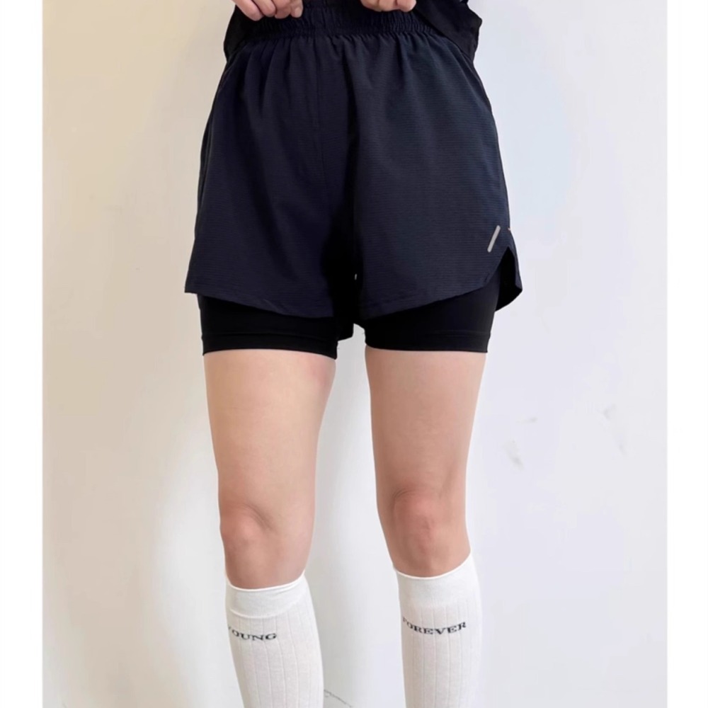 Dames 2-in-1 fitness shorts, h - Running Gear Junior recensie en prijs