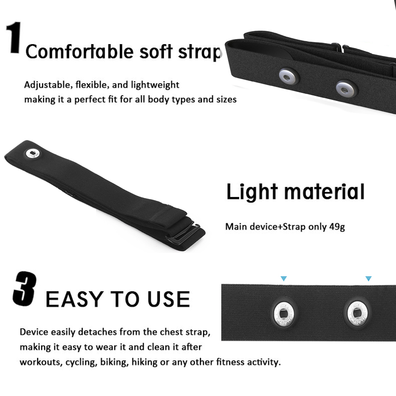 1Pc Hartslagmeter Vervanging Z - Heart Rate Strap Chest recensie en prijs