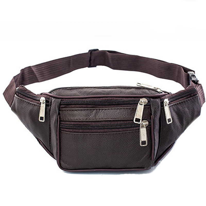 Lederen Heren Taille Borsttas  - Running Gear Holder recensie en prijs